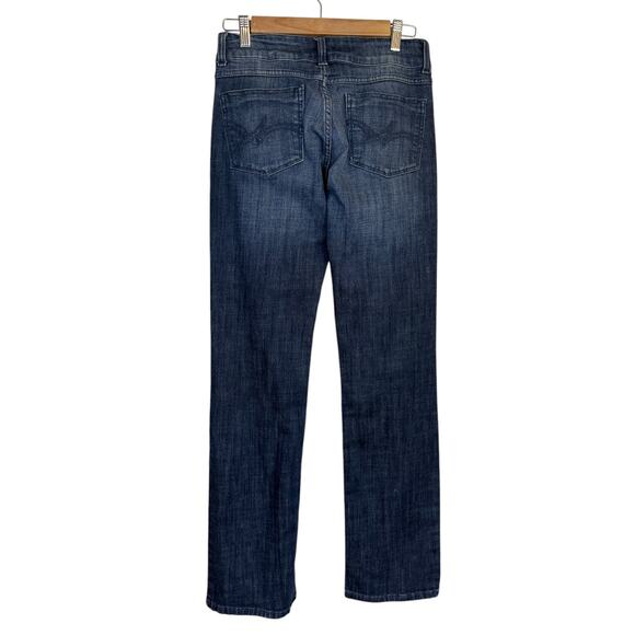Wrangler Jeans Women 3 Blue Western Rodeo Cowgirl Straight Leg Denim‎ Outdoor - Picture 4 of 8